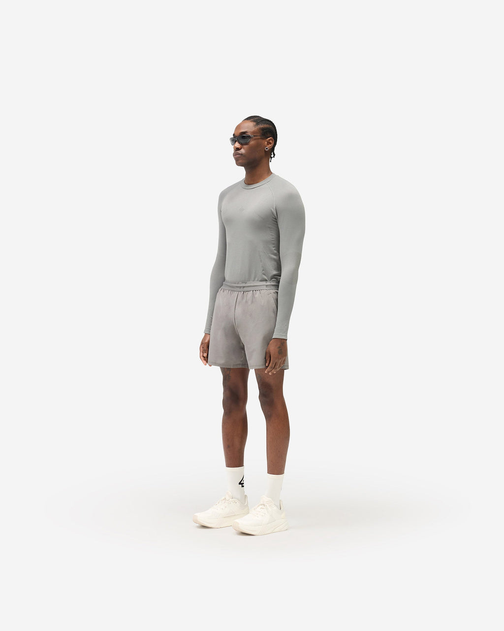 247 Uprising Long Sleeve Seamless T-Shirt - Steel