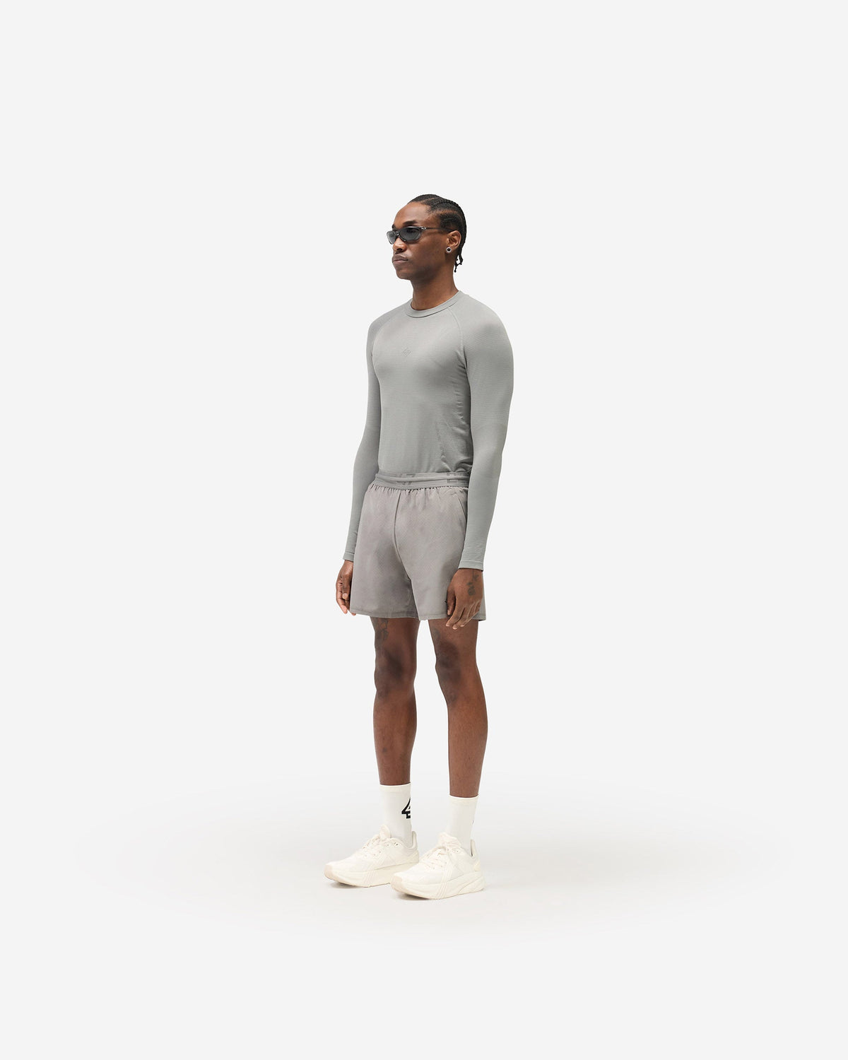 247 Uprising Long Sleeve Seamless T-Shirt - Steel