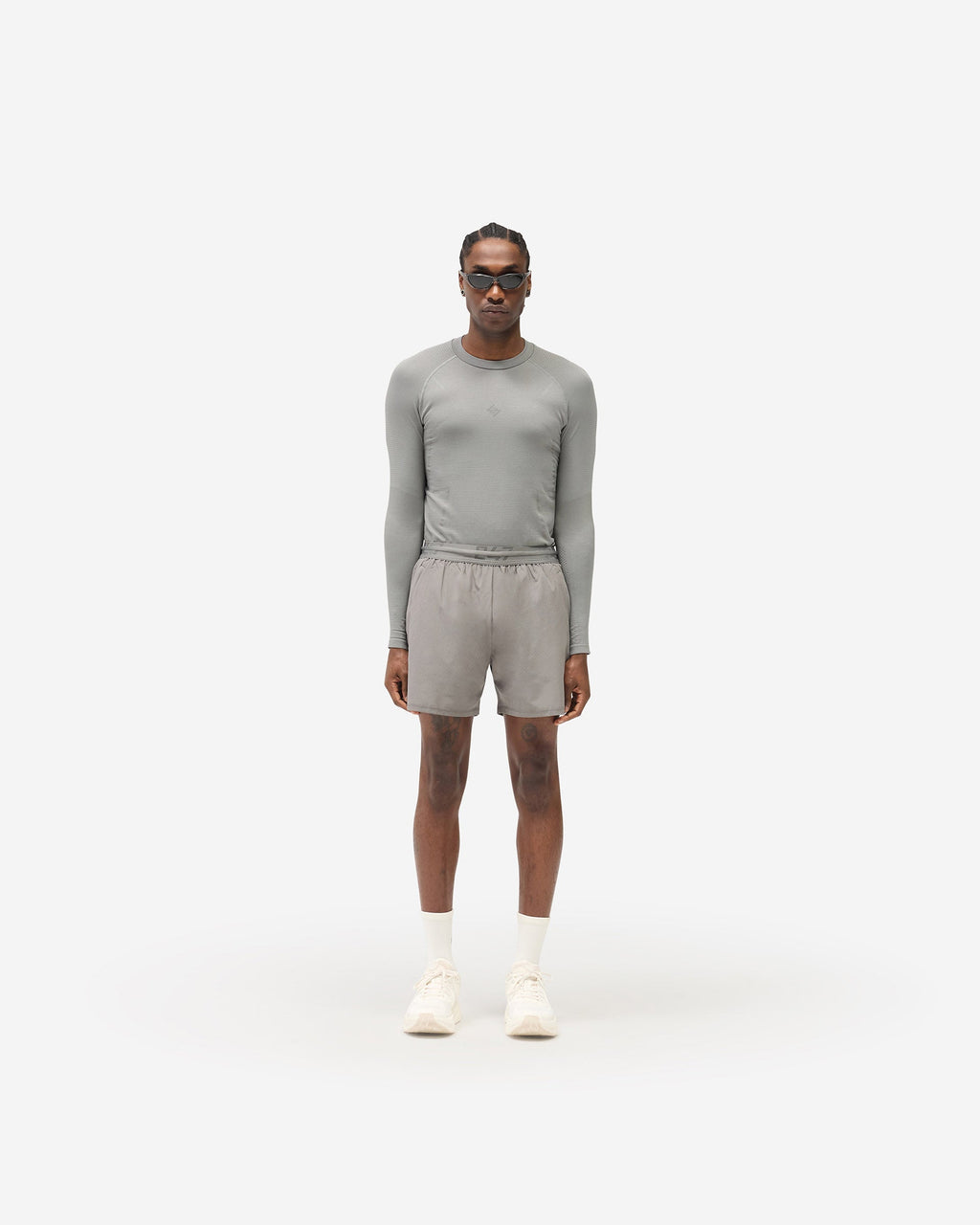 247 Uprising Long Sleeve Seamless T-Shirt - Steel
