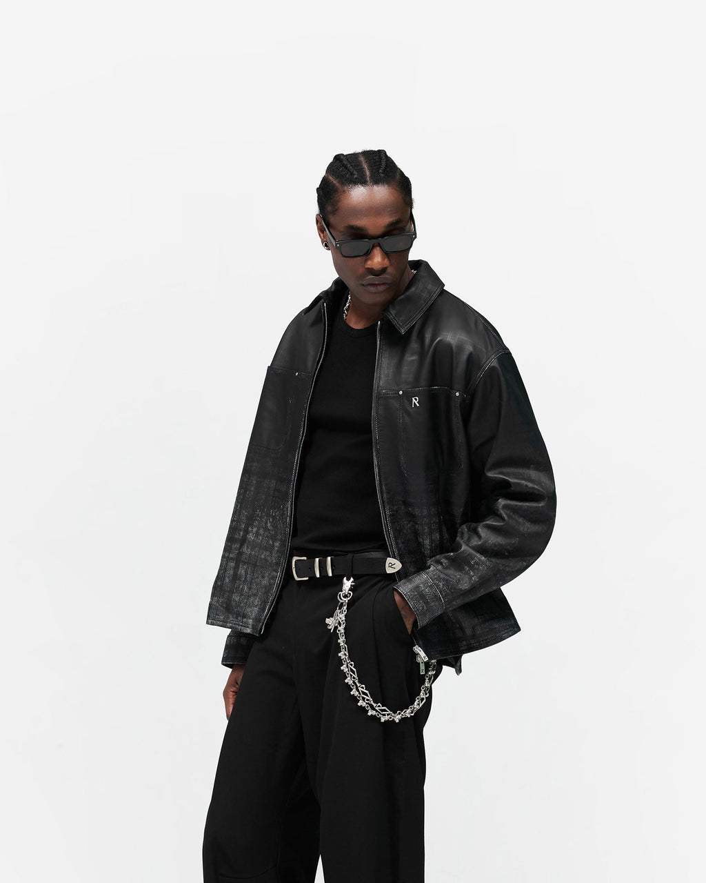 Rodeo Leather Jacket - Jet Black