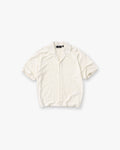 All Over Print Towel Shirt - Aged White