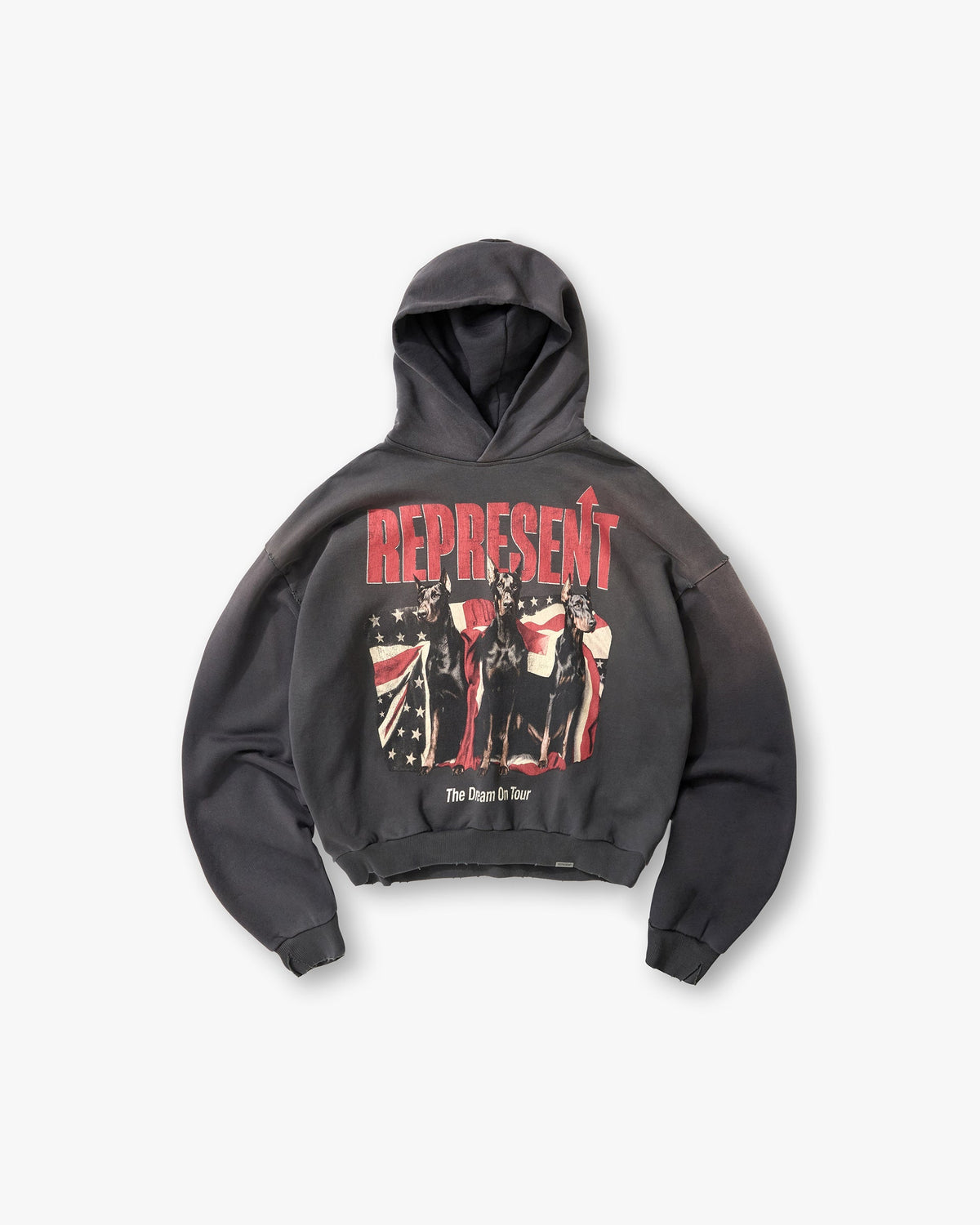 Dream On Tour Hoodie - Sun Fade Grey