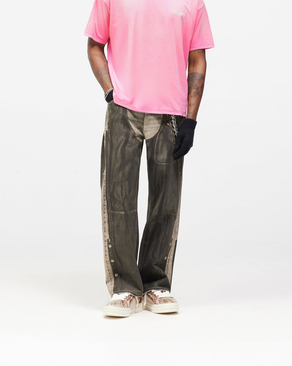 Shotgun Chaps Denim - Grey