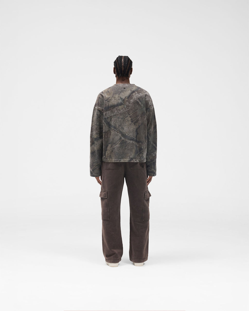 Initial Overdye Realtree® Long Sleeve T-Shirt - Overdyed Black