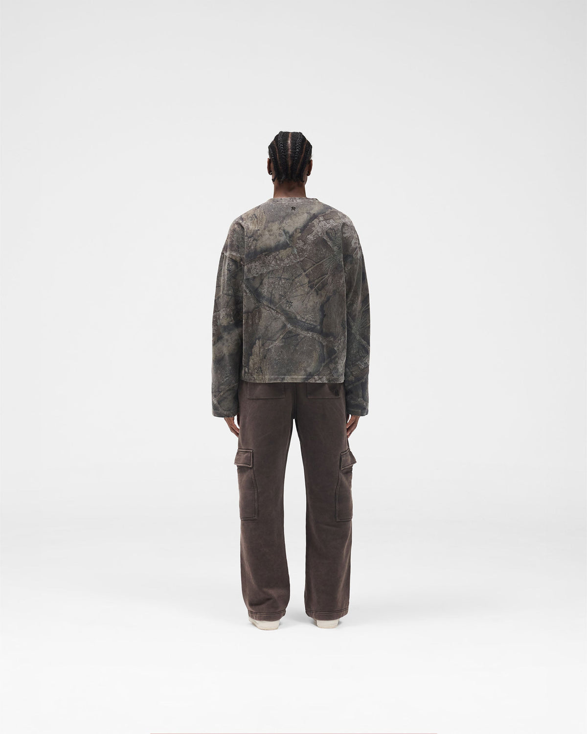 Initial Overdye Realtree® Long Sleeve T-Shirt - Overdyed Black