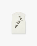 247 Motion Oversized Tank - Flat White