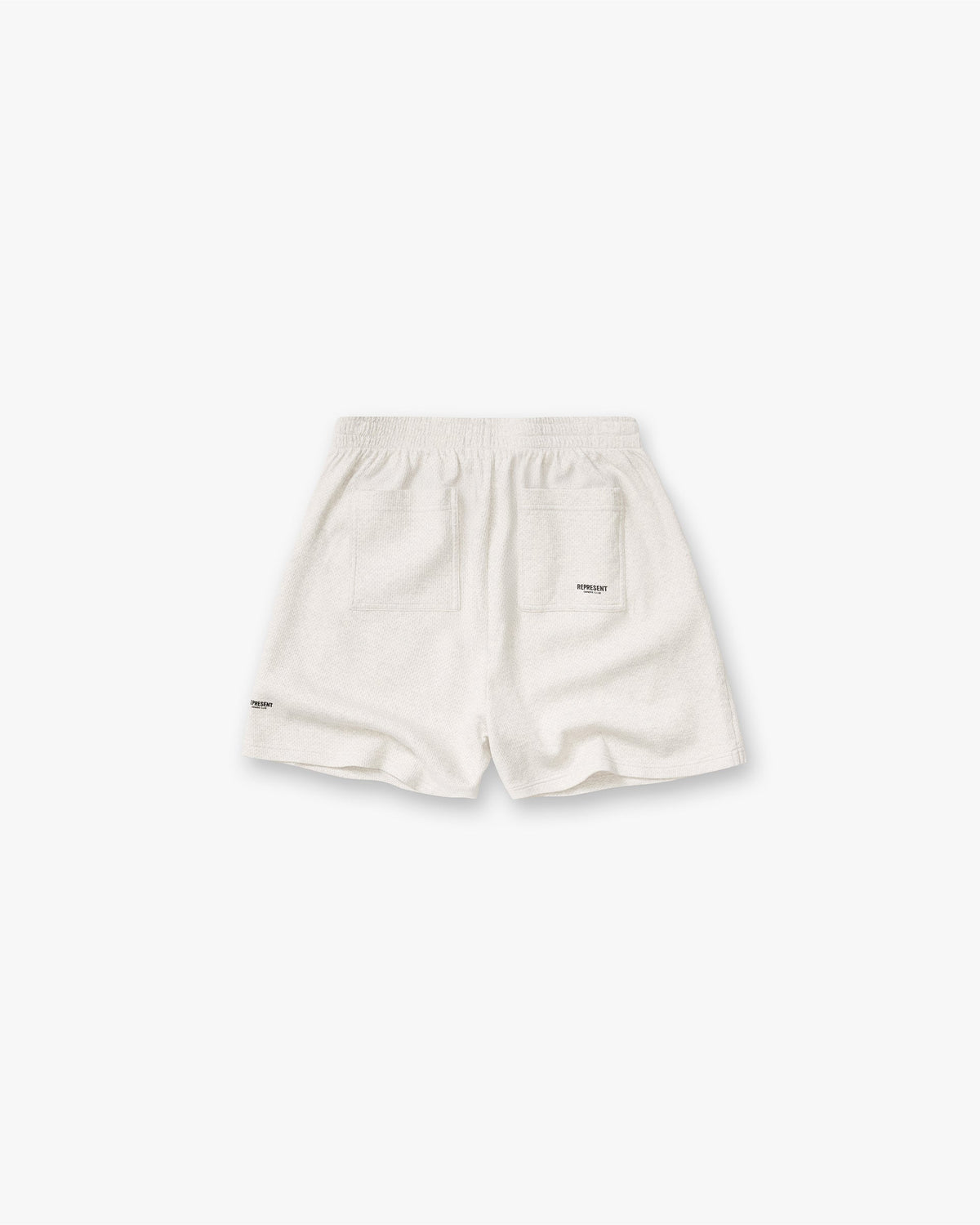 Micro Owners Club Mesh Shorts - Cream Marl