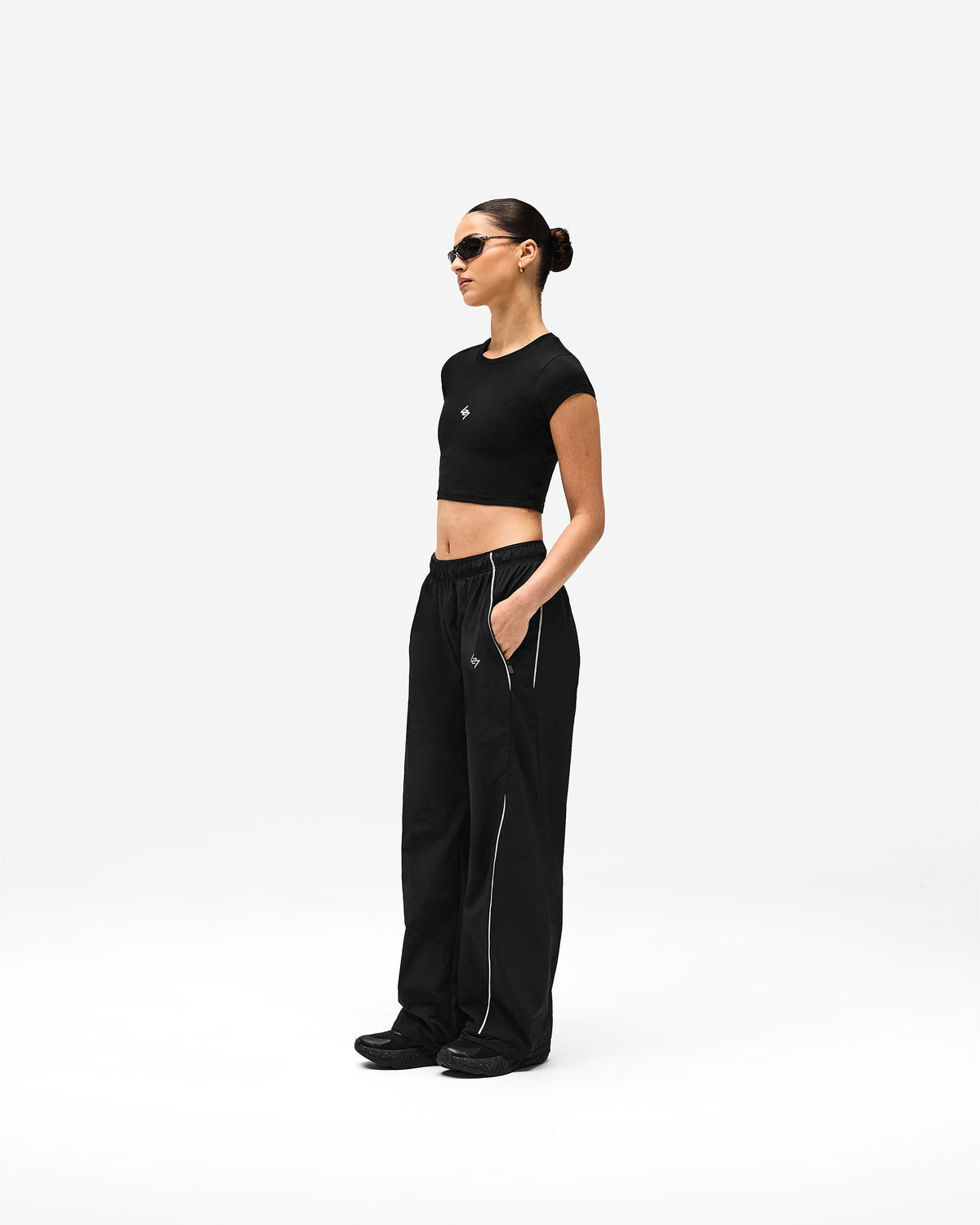 247 Flash Track Jogger - Black