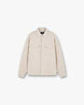 Textured Long Sleeve Shirt - Champagne
