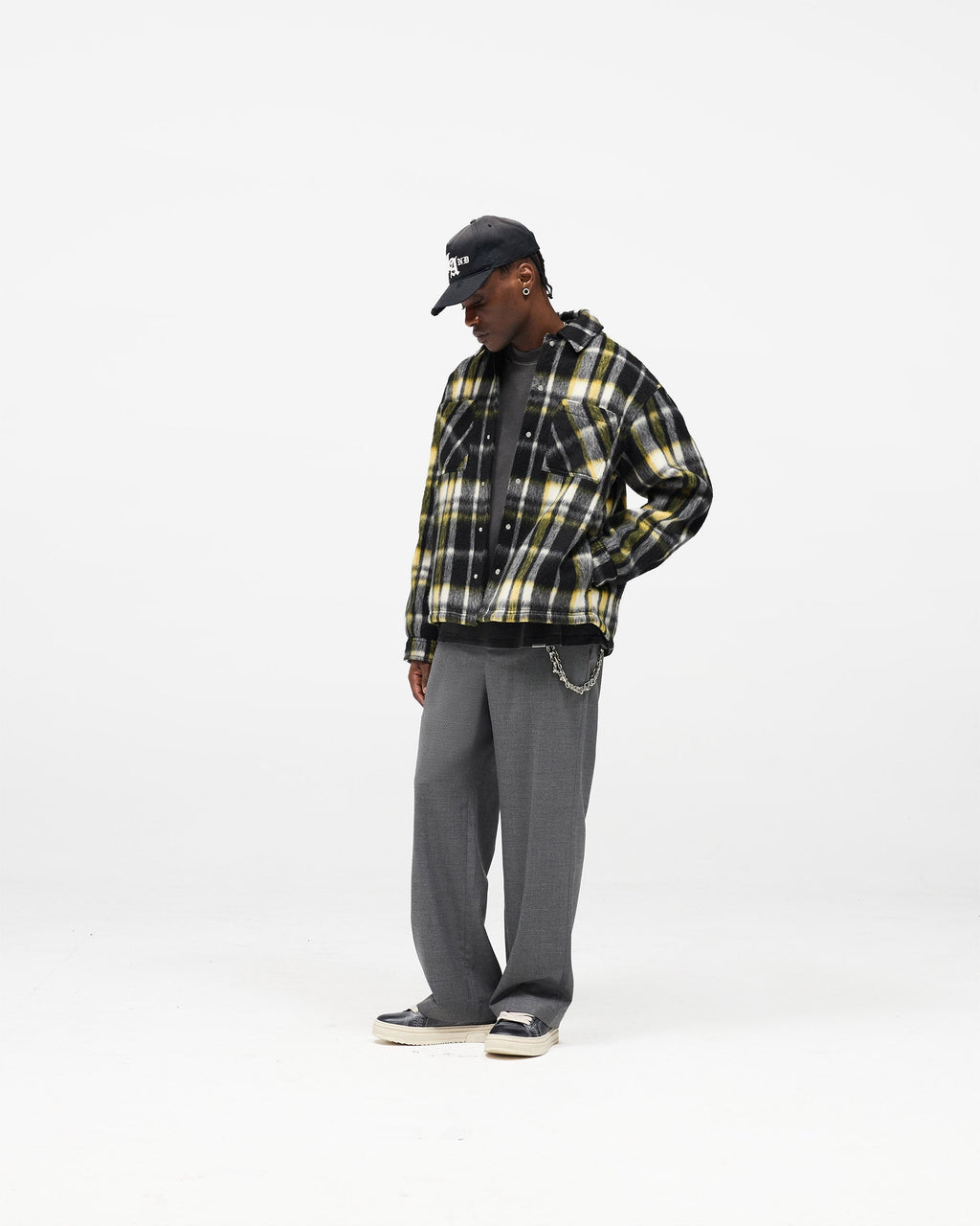 Textured Overshirt - Jet Black