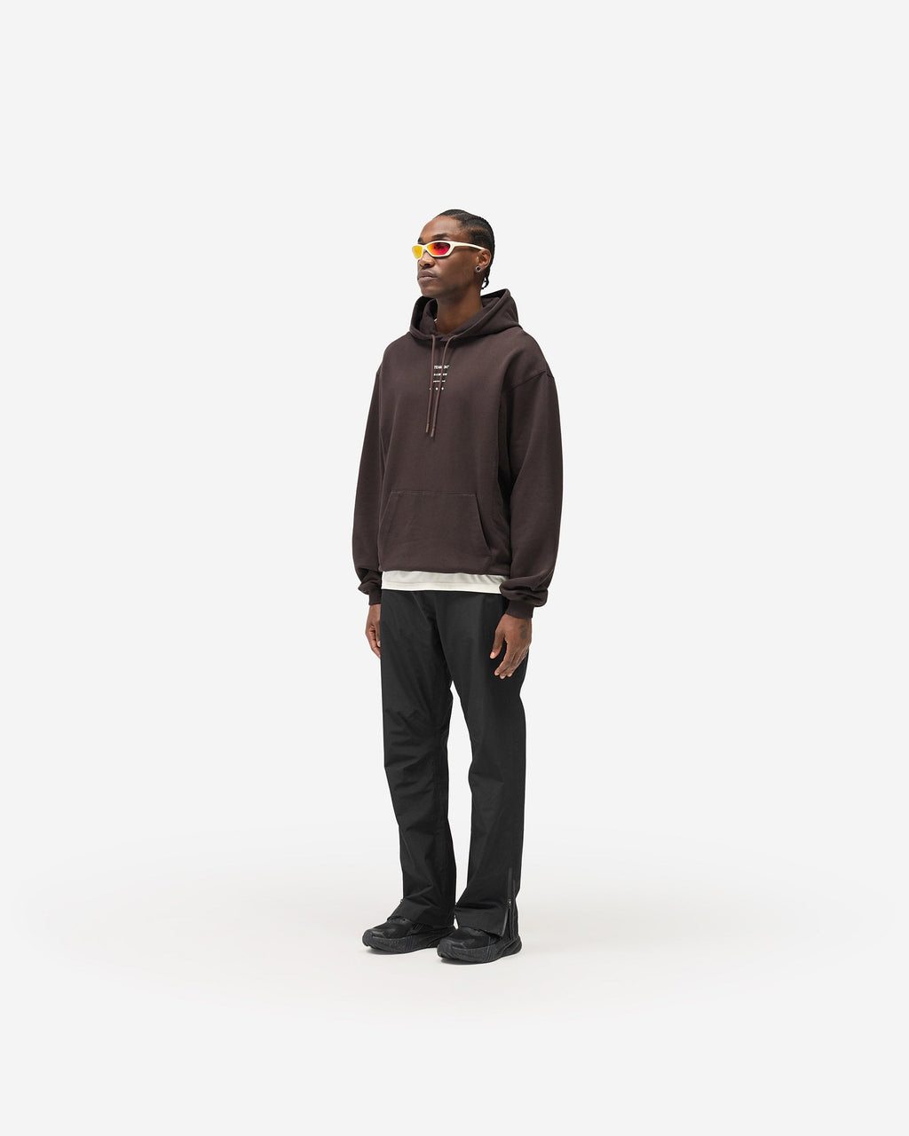 247 Uprising Oversized Hoodie - Chocolate