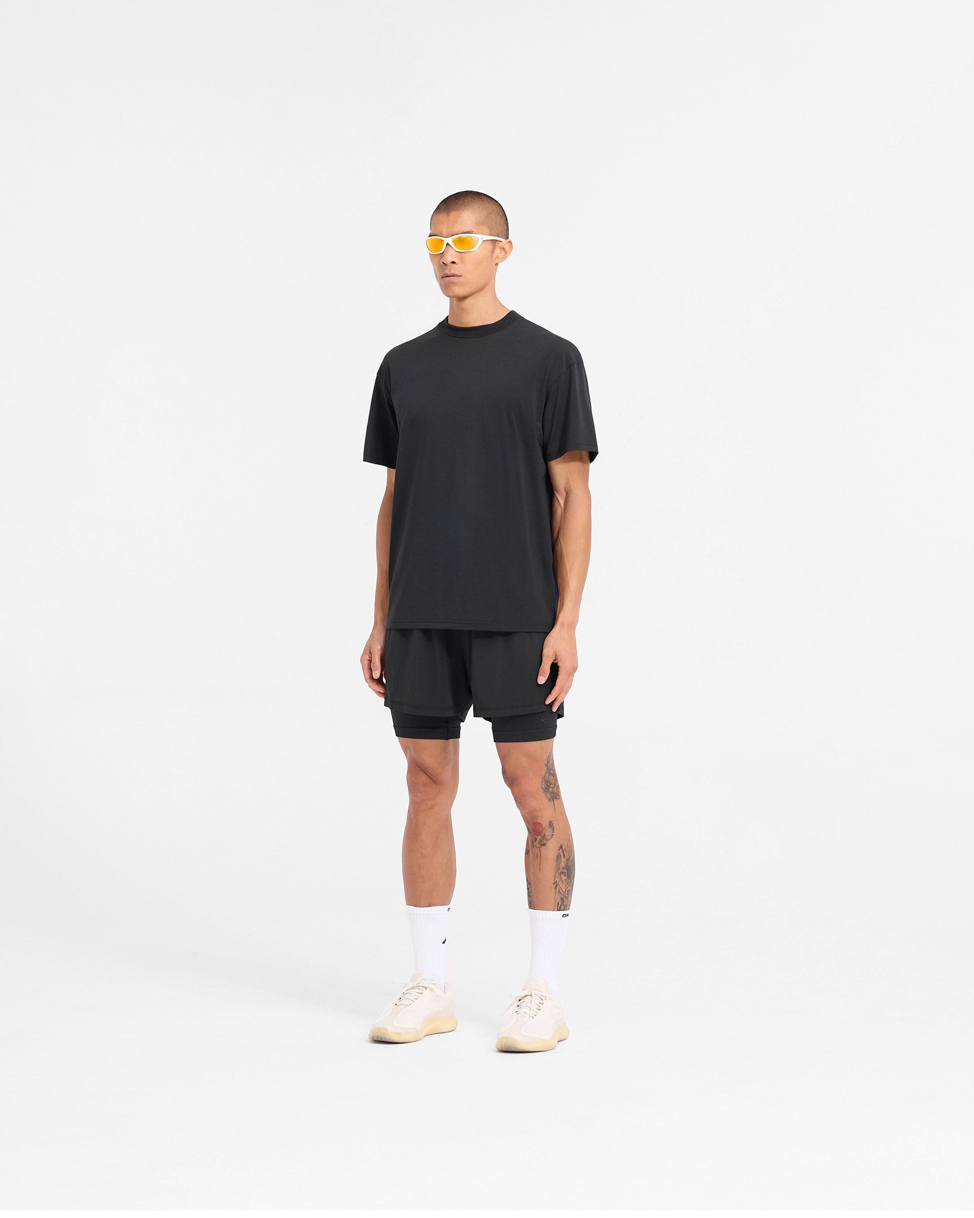 247 DNA Oversized T-Shirt - Jet Black