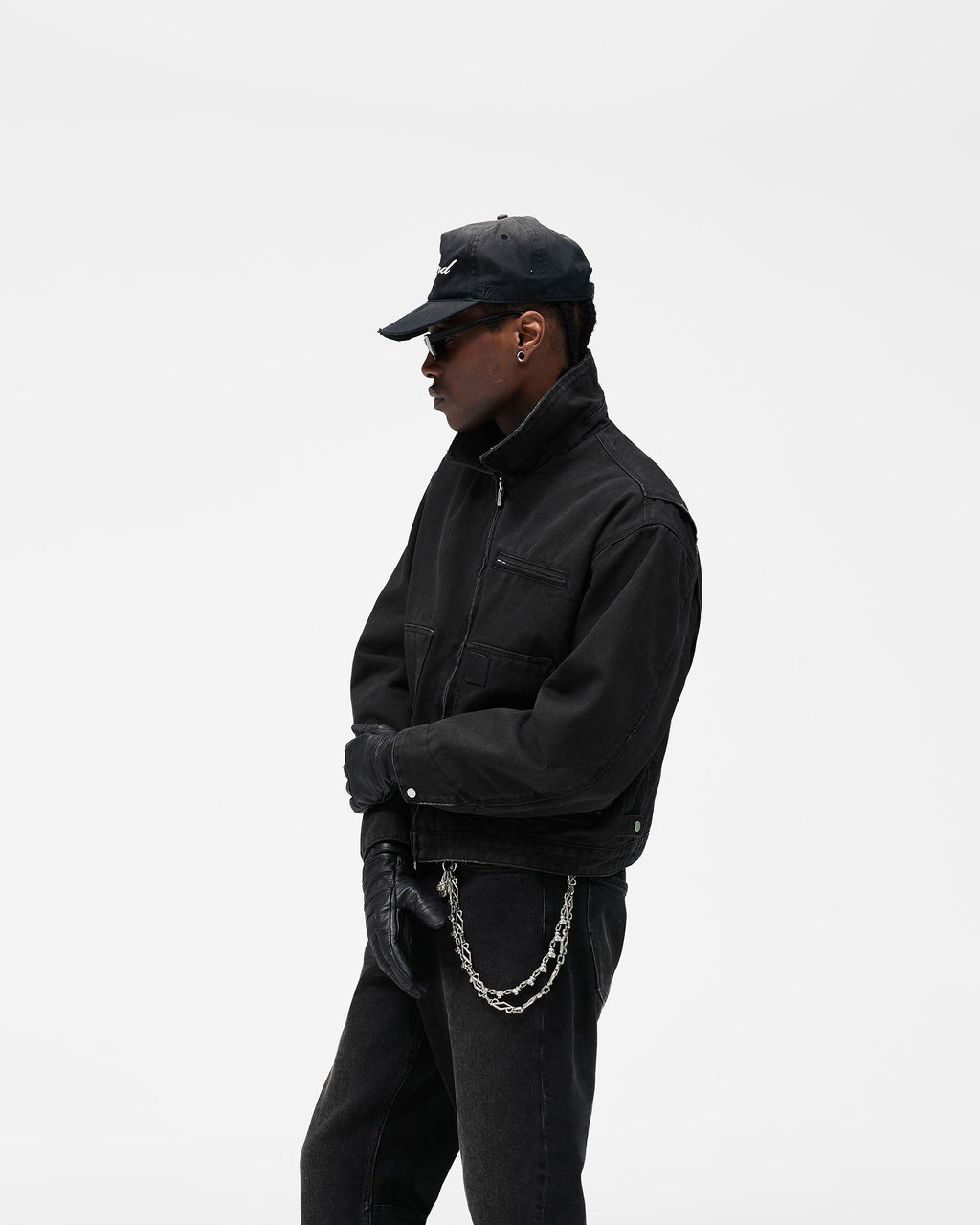Heaton Workwear Jacket - Washed Black