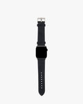 Suede Watch Strap - Jet Black